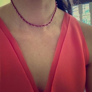 Pink On U necklace